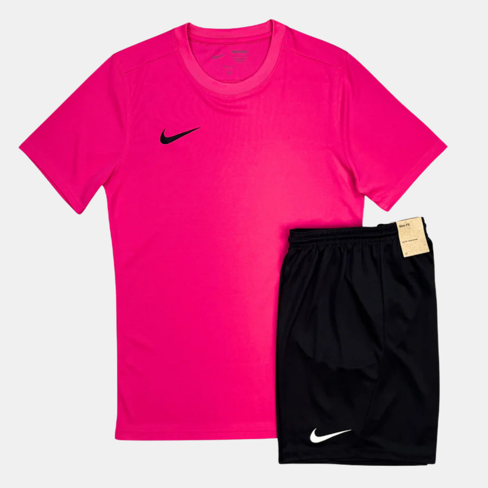 Nike Dri Fit Tshirt & Short Pink/Black