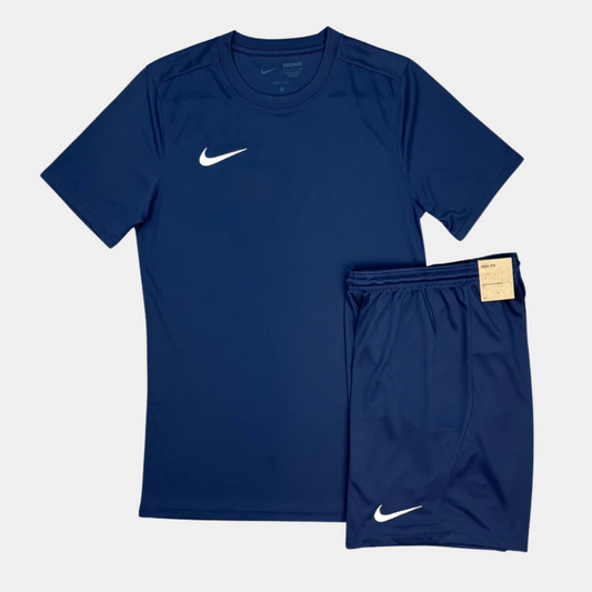 Nike Dri Fit Tshirt & Short Midnight Blue / Midnight Blue